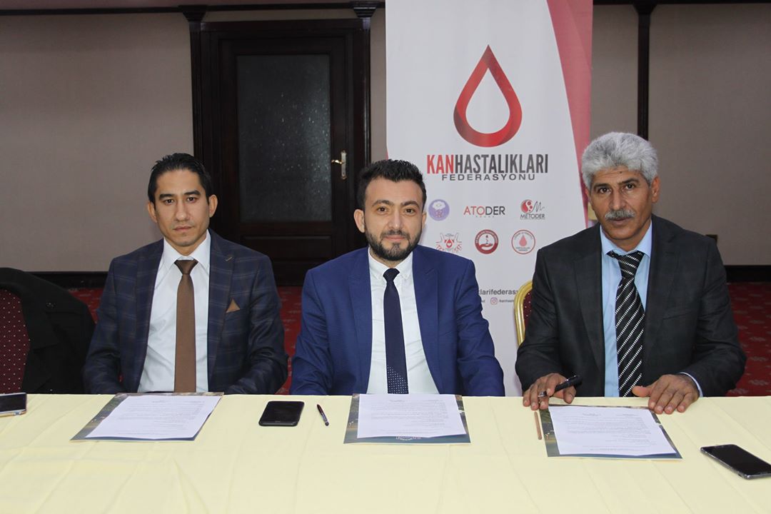 Kan Hastalıkları Vakfı ile Şırnak Talasemi Derneği arasında İşbirliği Protokolü imzalandı.